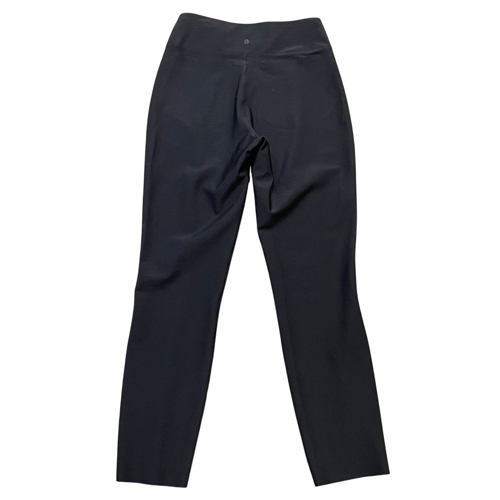 $228 Epoque Evolution Jet Set Pant Black Travel Casual Pleated Size 4 Vogue - Picture 3 of 7